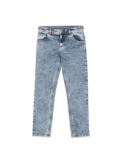 Versace Kids' Denim Pant Denim In Blue