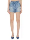 Versace Women Denim Shorts