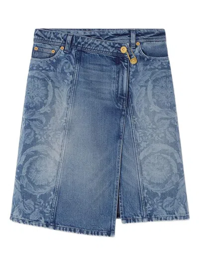 Versace Denim Skirt