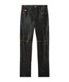 Versace Button-fastening Trousers In Black