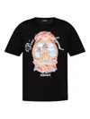 Versace Dive In Crest Embroidered T-shirt