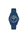Versace Dome 42mm In Blue