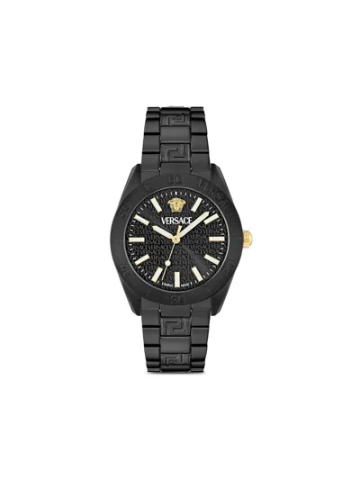 Versace Dome 42mm In Black