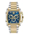 Versace Dominus Chronograph Watch In Multi