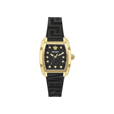 Pre-owned Versace Dominus Diamond Watch 'gold' | Women's Size Onesize