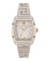 Versace Dominus Ecoceramic Watch In White