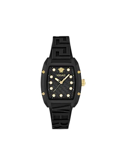 Versace Dominus Lady 44mm In Black