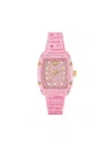 Versace Dominus Lady 44mm In Pink