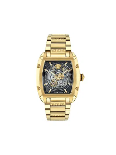Versace Dominus Skeleton 42 X 495mm In Black