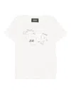Versace Doodle-logo T-shirt In White