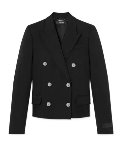 VERSACE DOUBLE-BREASTED BLAZER
