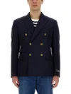 Versace Grain De Poudre Wool Blazer
