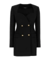 Versace Evening Jacket Responsible Wool Grain De Poudre Na 10208671a14592 1b000 In Black
