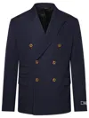 VERSACE VERSACE DOUBLE-BREASTED TAILORED BLAZER