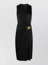 Versace Medusa '95 Black Midi Dress