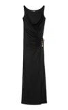 Versace Sleeveless Dress In Black