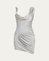 Versace Dresses In Silver Grey
