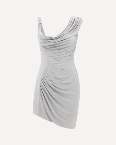 VERSACE DRAPED MINI DRESS