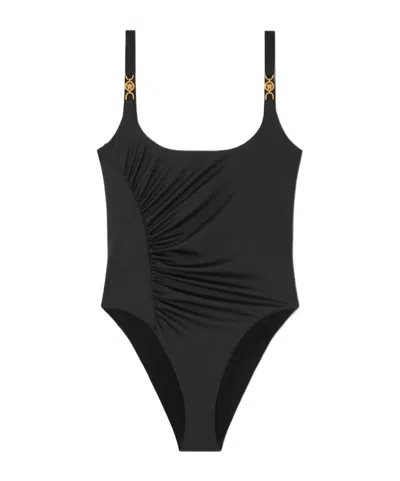 VERSACE VERSACE DRAPED ONE-PIECE SWIMSUIT