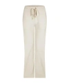 Versace Drawstring Casual Pants In White