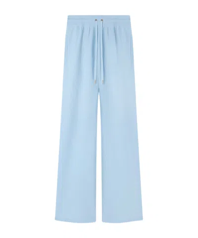 VERSACE VERSACE DRAWSTRING FLARED TROUSERS