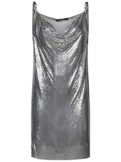 Versace Dress In Silver