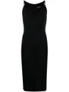 Versace Medusa-strap Corset-style Dress