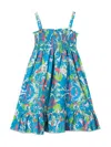 Versace Paisley-print Flared Dress In Multicolour
