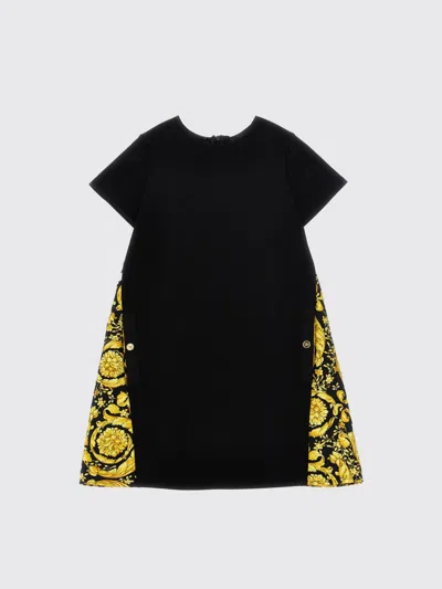 Versace Dress  Kids Color Black In Schwarz