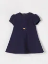 Versace Jersey Dress In Blau