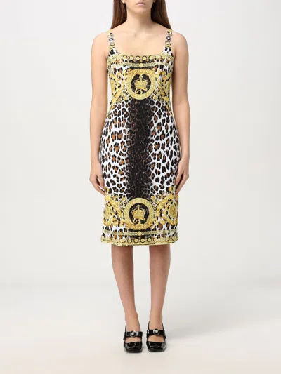 VERSACE DRESS VERSACE WOMAN COLOR GOLD,G20634047