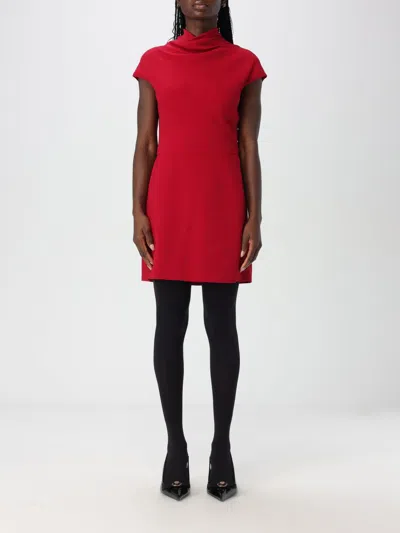 Versace Dress In Red