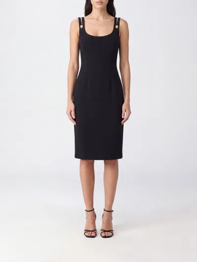 Versace Dress Woman In Black