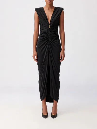 Versace Dress Woman Color Black