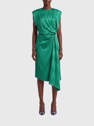 Versace Cocktail Dress In Green