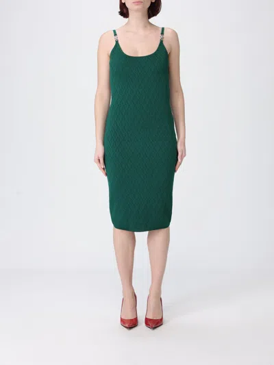 Versace Dress Woman  In Green
