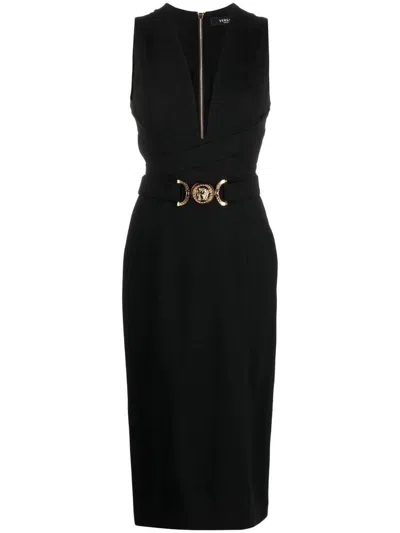 Versace Dresses In Black