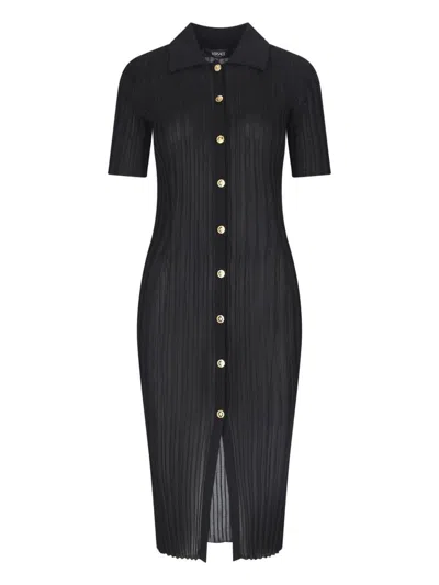 Versace Dresses In Black