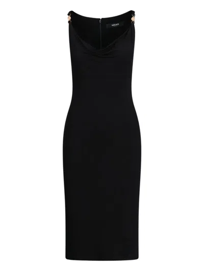Versace Dresses In Black