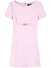 Versace Medusa 95 Dress In Pink Viscose Blend In Pale Pink
