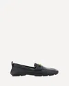Versace Villa Loafers In Calfskin Leather