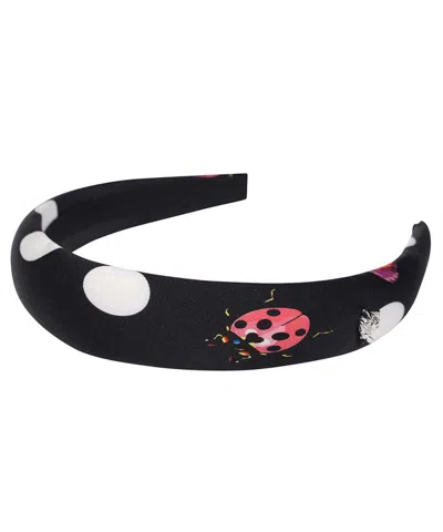 Versace Dua Lipa X  Headband With Print In Black