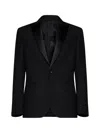 Versace Duchess Tuxedo Jacket In Black