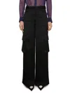 Versace Women's Duchesse Pants In Black