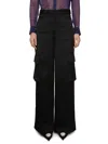 Versace Women's Duchesse Pants In Black