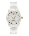 Versace Dv One Automatic Watch In White