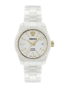 Versace Dv One Automatic Watch In White