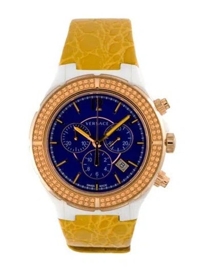 Pre-owned Versace Dv One Cruise Watch In Multi