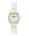 Versace Dv One Mini Automatic Watch In White