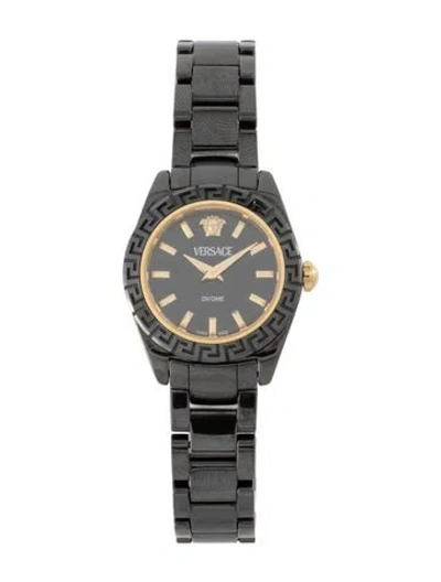 Pre-owned Versace Dv One Mini Watch, 28mm In Multi